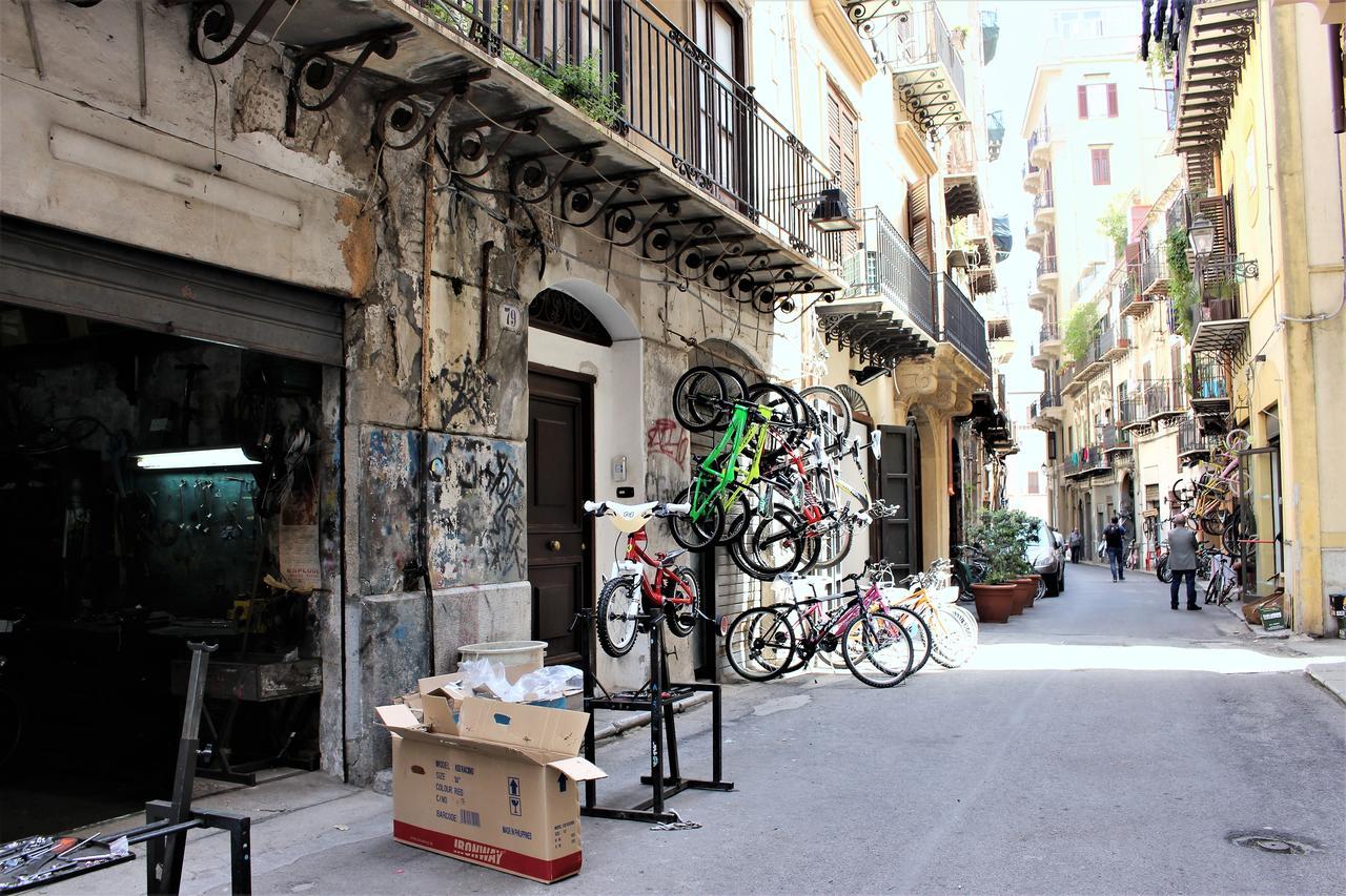 La Via Delle Biciclette Bed and Breakfast Palermo Eksteriør billede